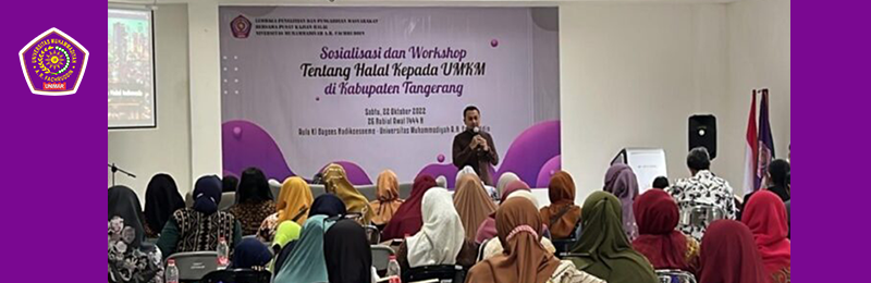 Tumbuhkan kesadaran halal, UNIMAR lakukan workshop halal bagi UMKM Kabupaten Tangerang